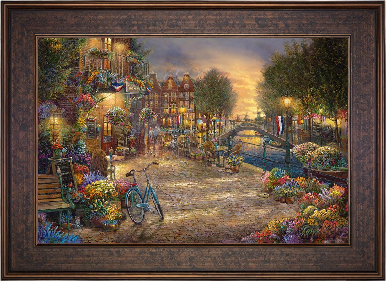 Amsterdam Café - Limited Edition Canvas - Image 12