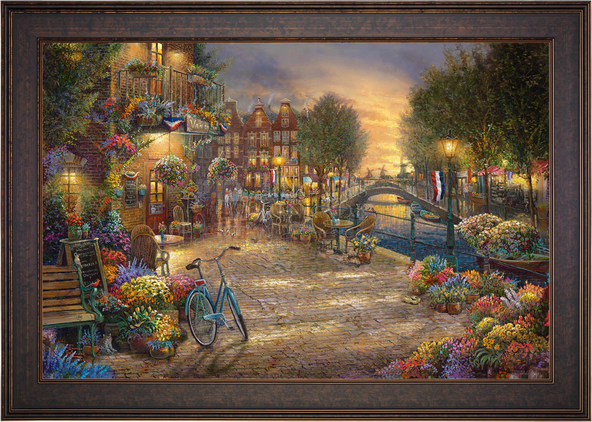 Amsterdam Café - Limited Edition Canvas - Image 13