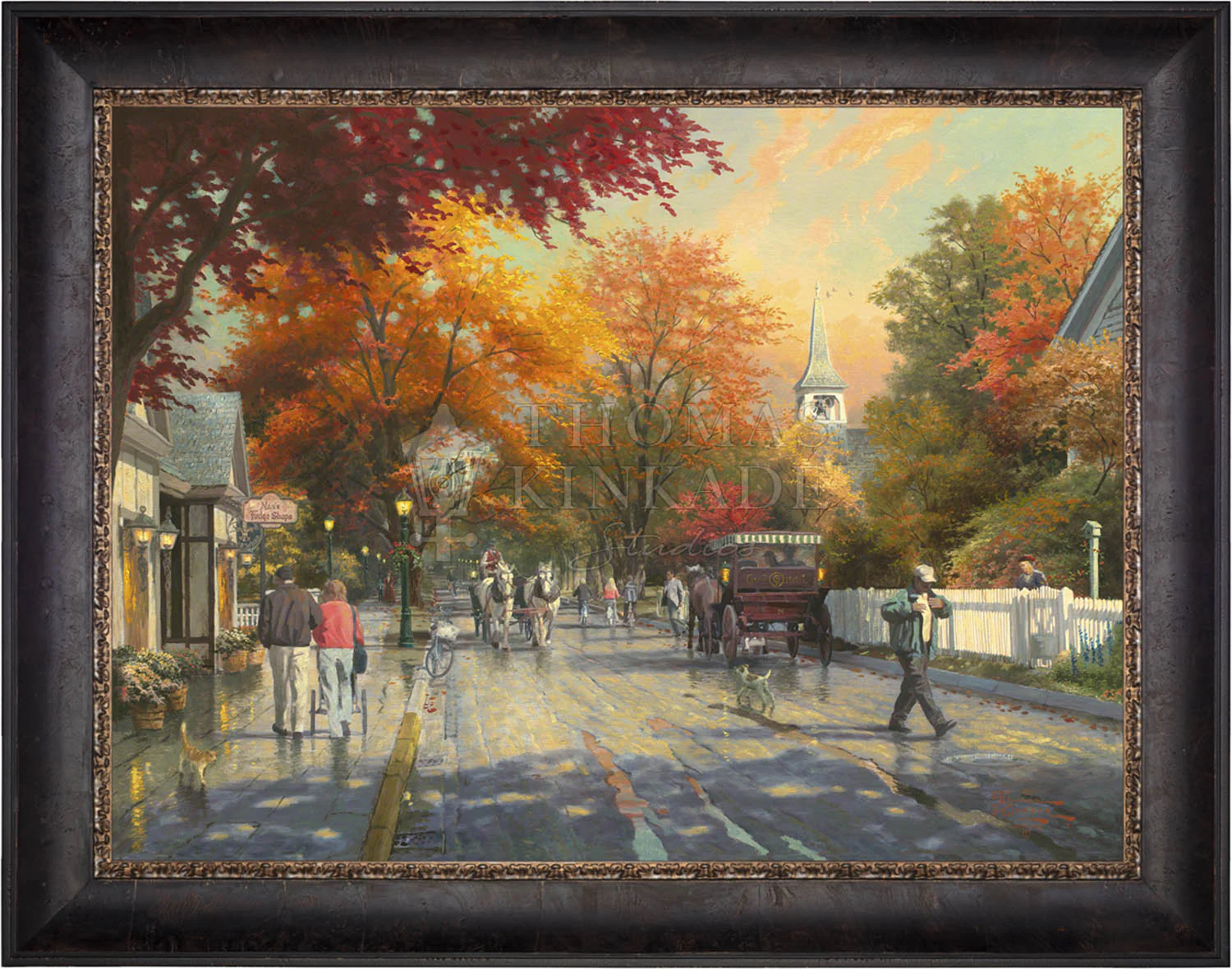 Autumn on Mackinac Island - Limited Edition Canvas - Image 5