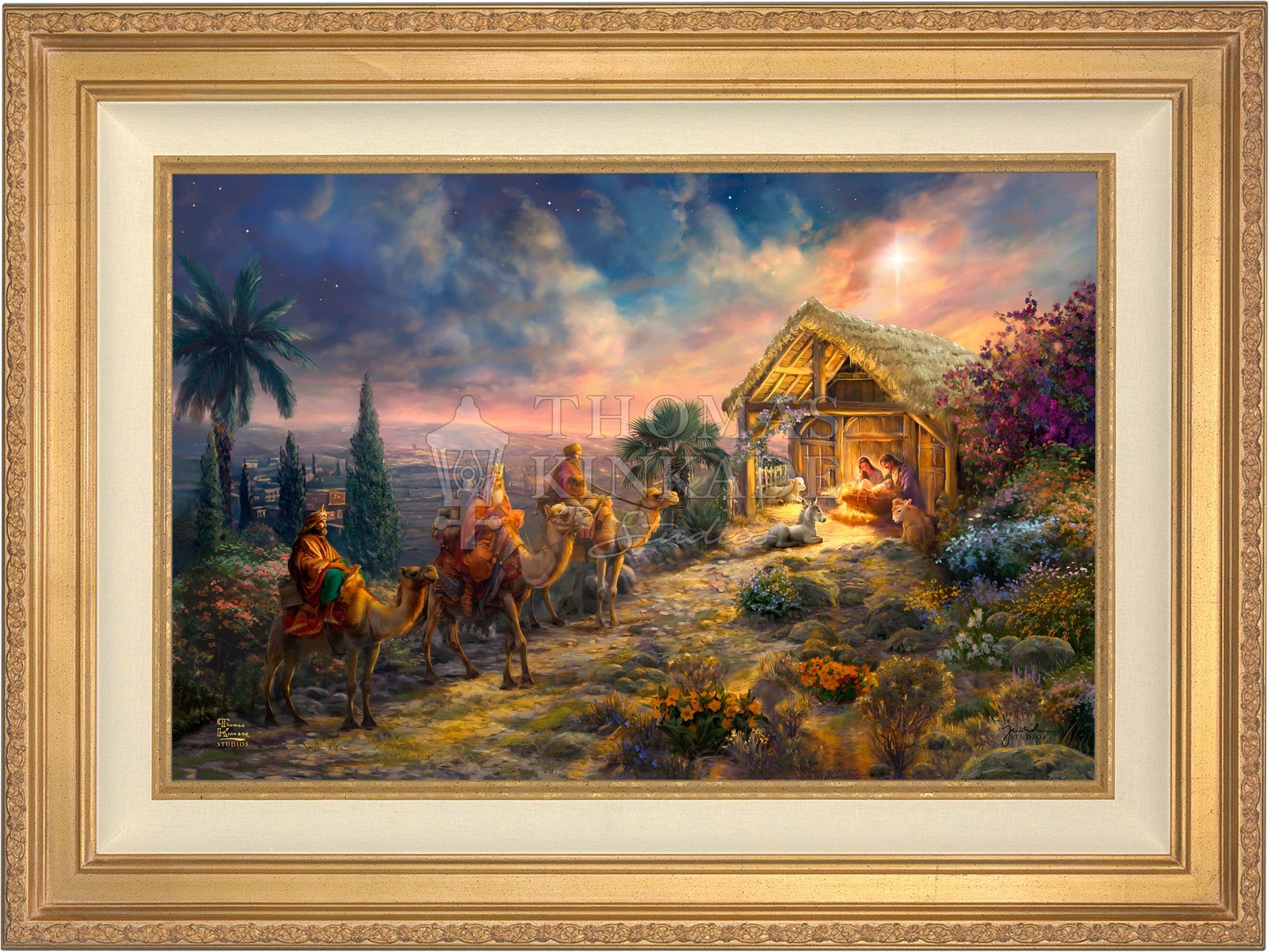 Away in the Manger - Limited Edition Canvas - Image 4