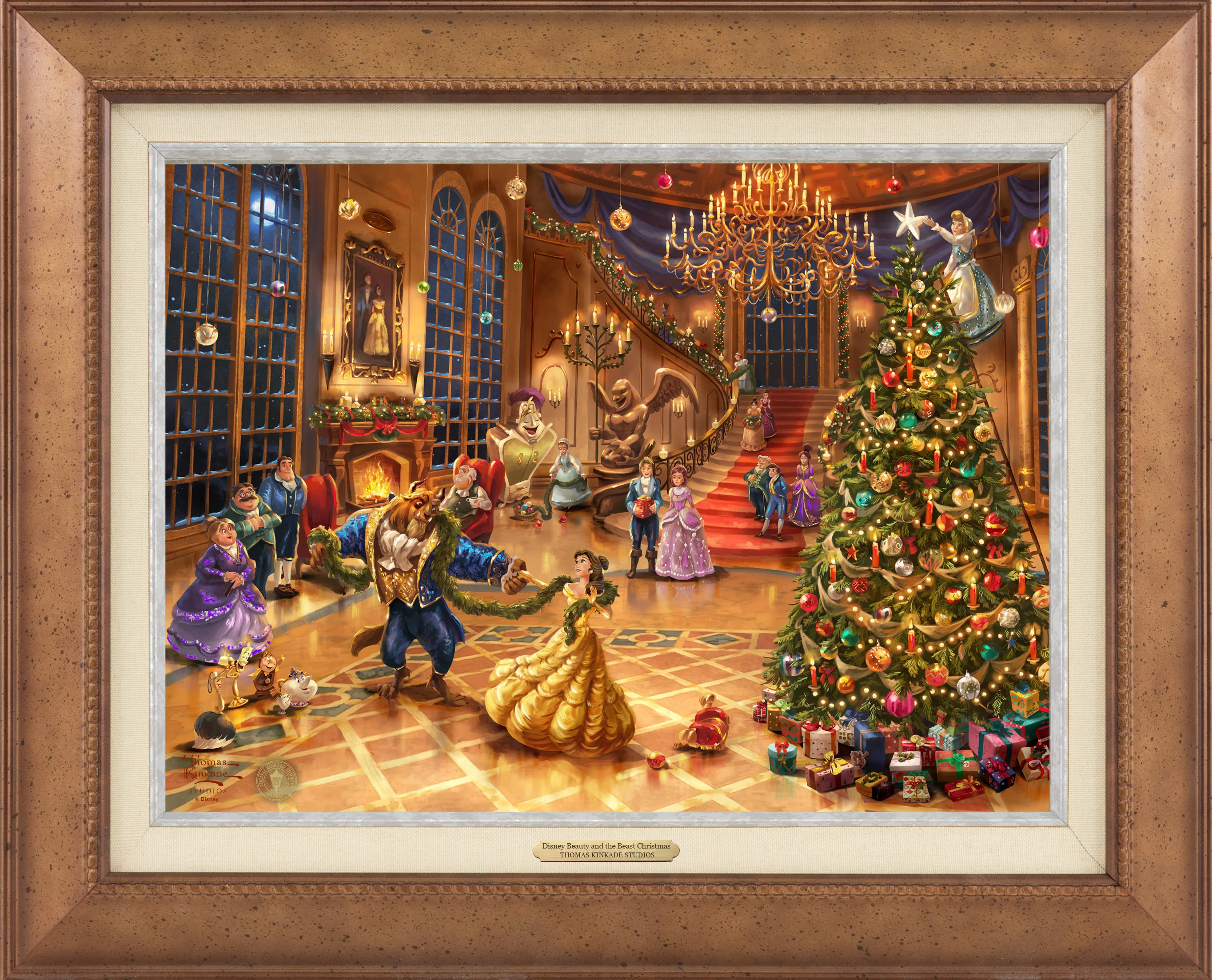 Disney Beauty and the Beast Christmas Celebration - Canvas Classics - Image 5