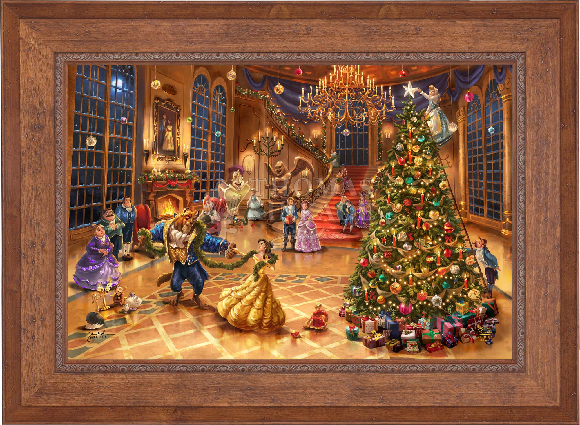 Disney Beauty and the Beast Christmas Celebration - Jewel Edition Art - Image 17