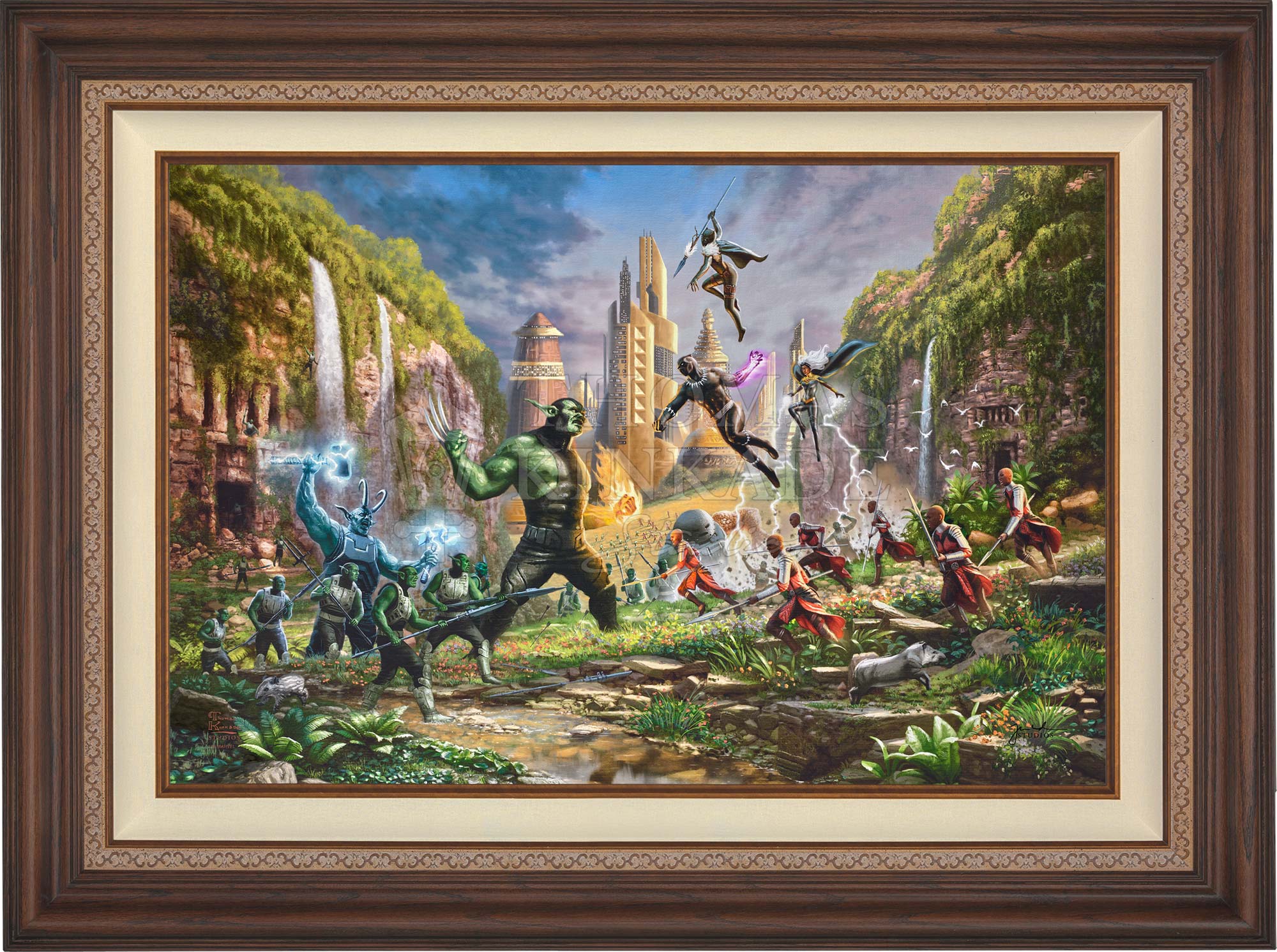 Battle for Wakanda - Limited Edition Canvas - Image 10