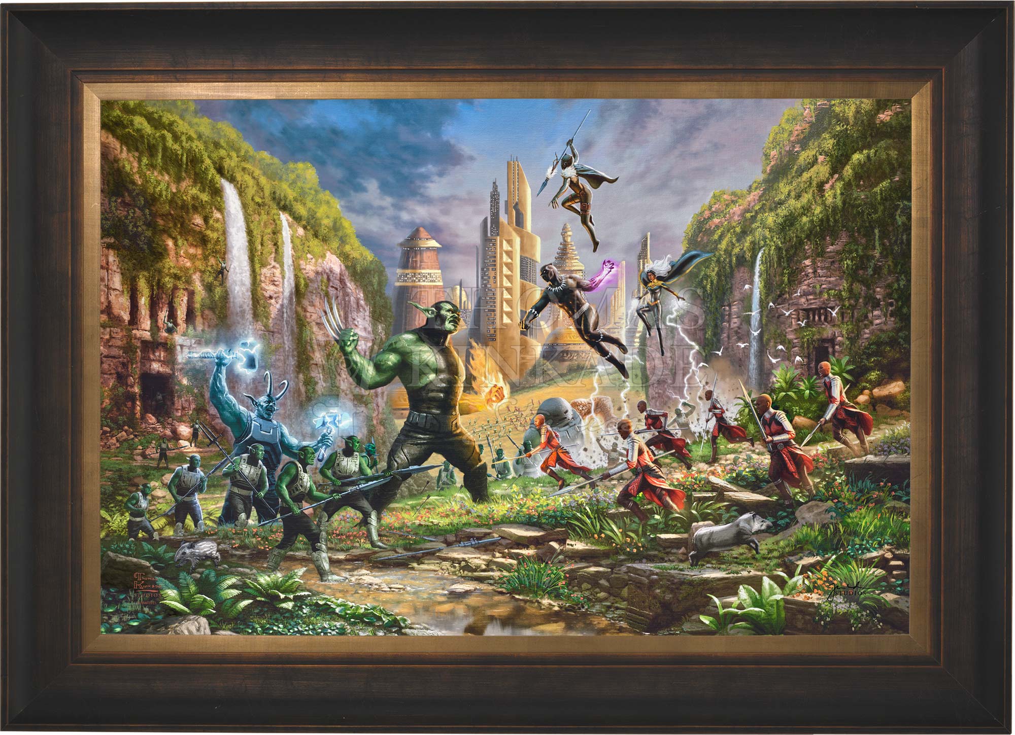 Battle for Wakanda - Limited Edition Canvas - Image 11