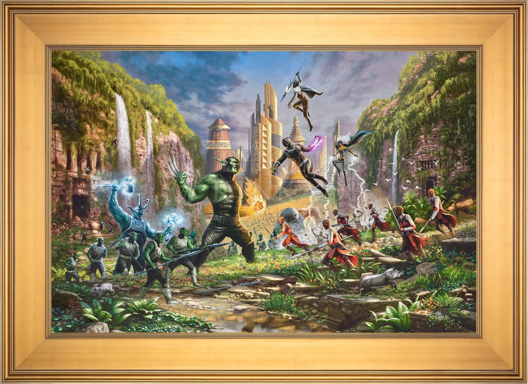 Battle for Wakanda - Limited Edition Canvas - Image 14