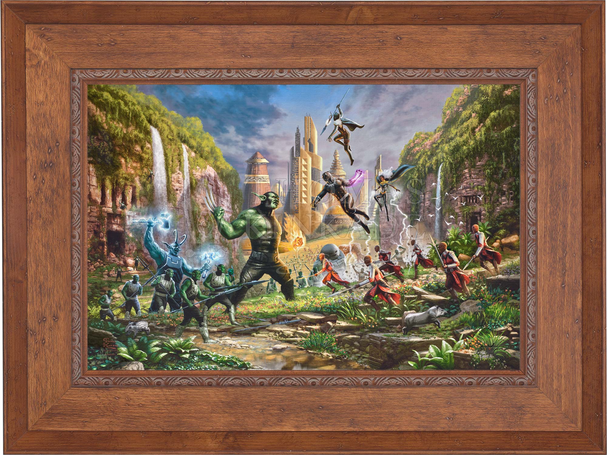 Battle for Wakanda - Limited Edition Canvas - Image 16