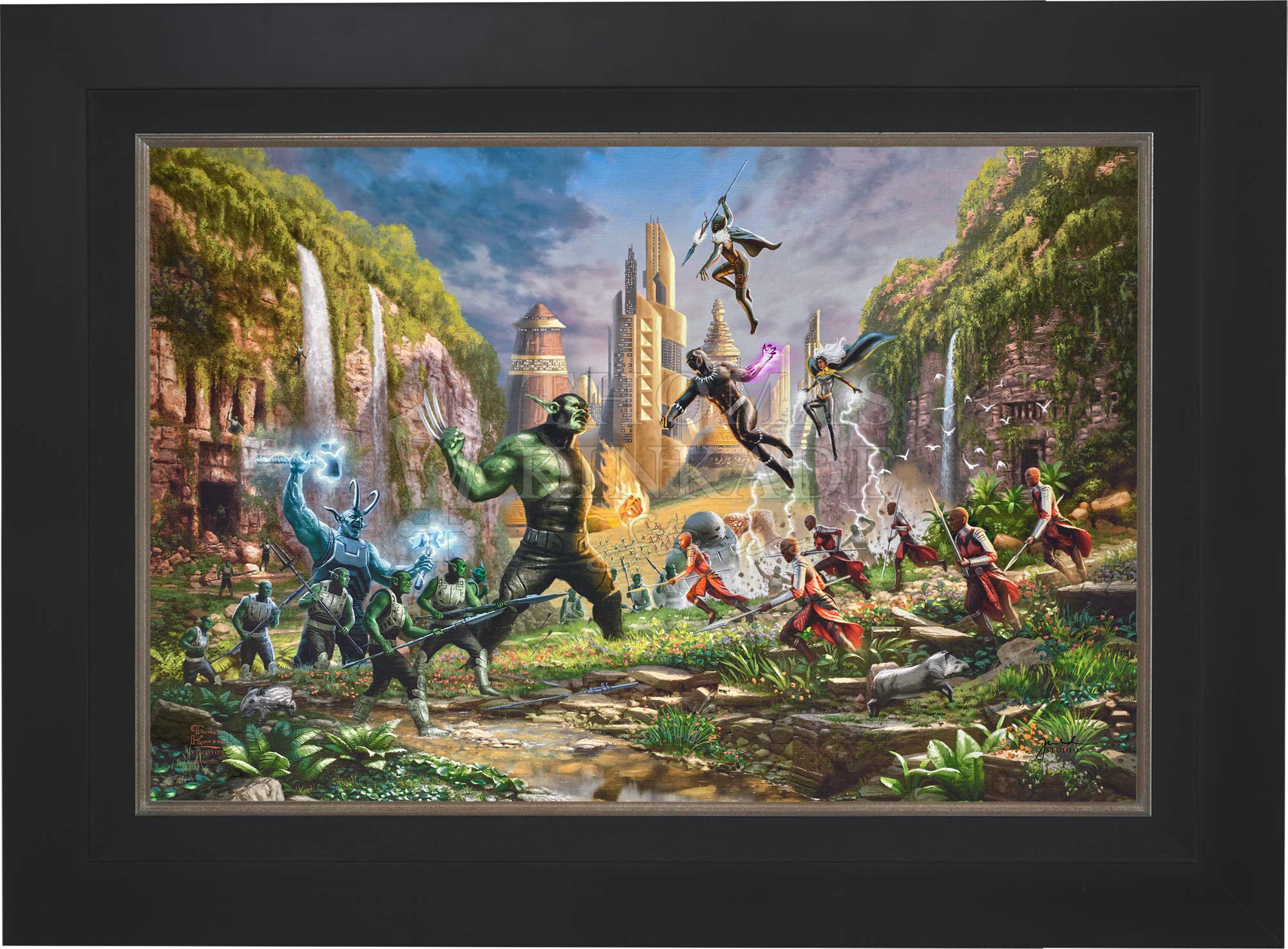 Battle for Wakanda - Limited Edition Canvas - Image 8