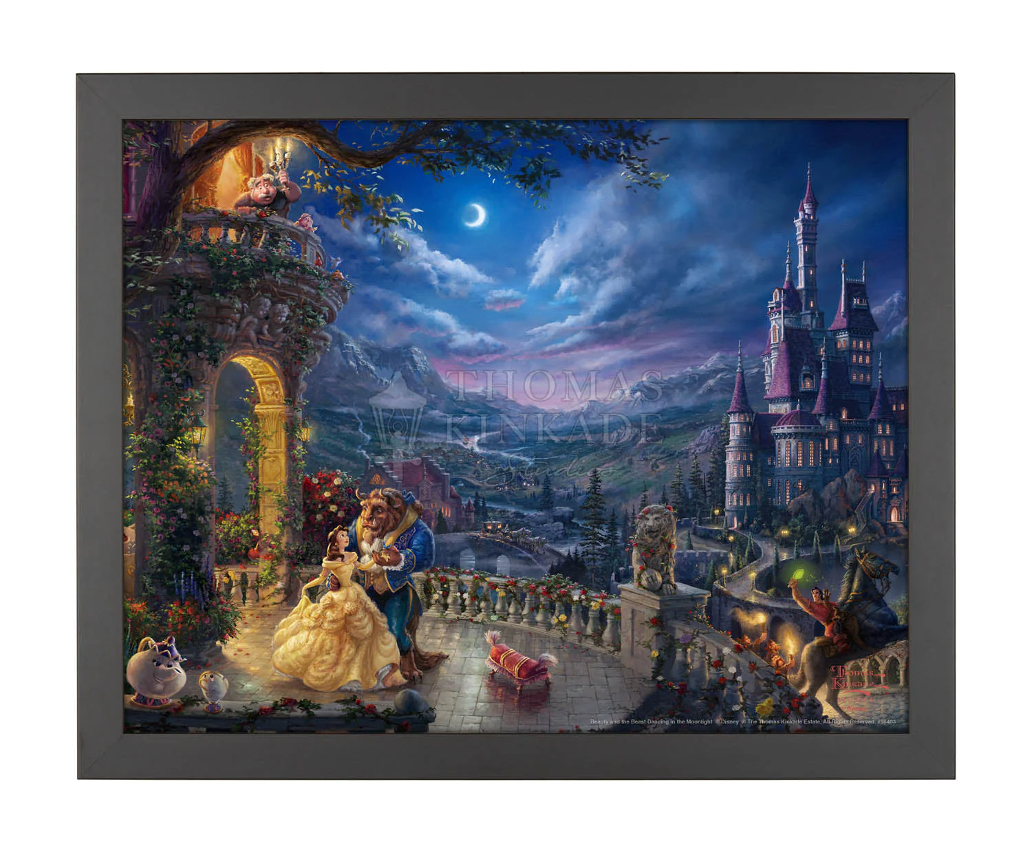 Disney Beauty and the Beast Dancing in the Moonlight - Art Prints