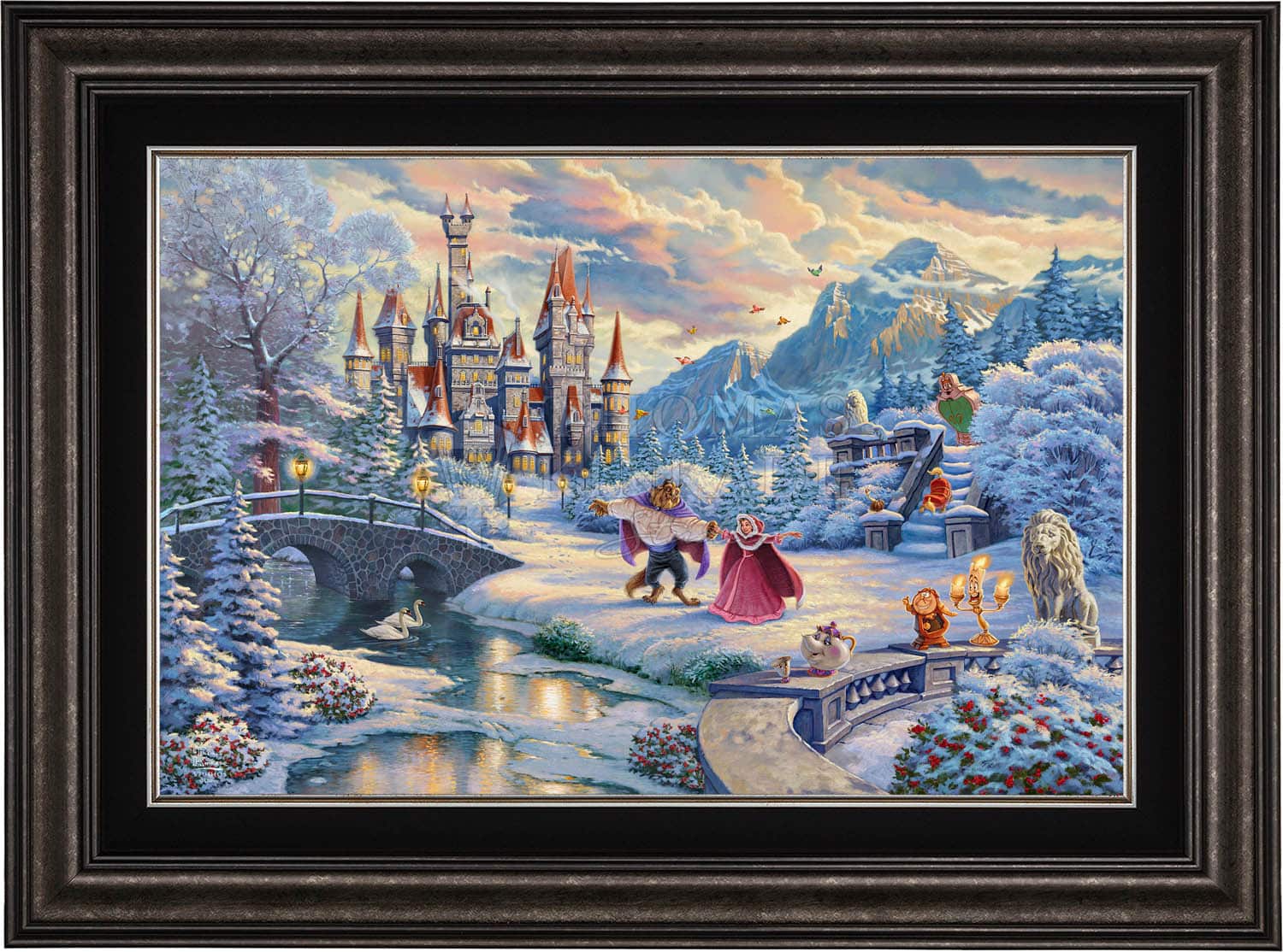 Disney Beauty and the Beast's Winter Enchantment - Jewel Edition Art - Image 10