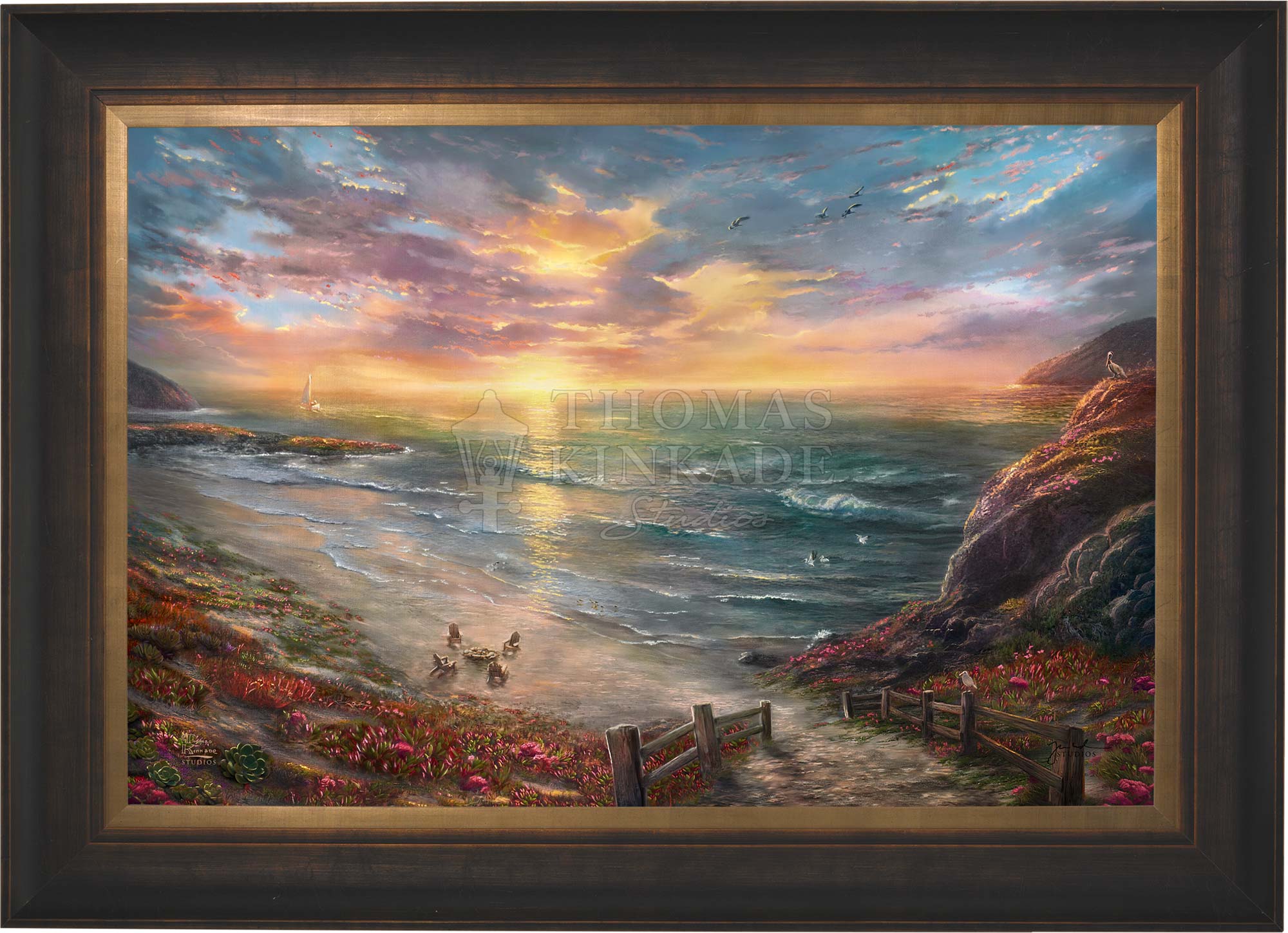 Beachside Gathering - Limited Edition Canvas - Image 8