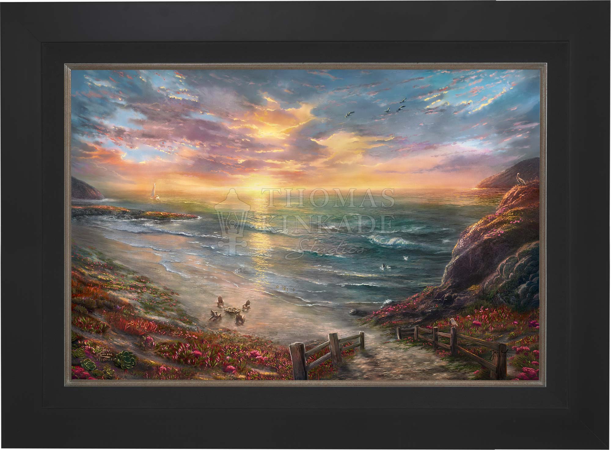 Beachside Gathering - Limited Edition Canvas - Image 9