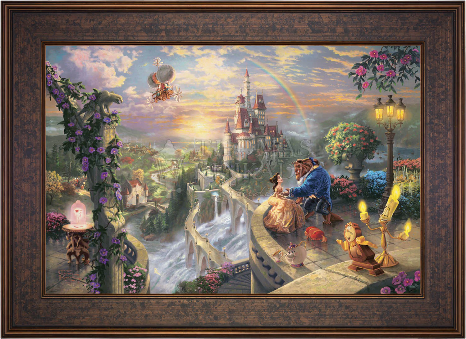 Disney Beauty and the Beast Falling in Love - Jewel Edition Art - Image 12
