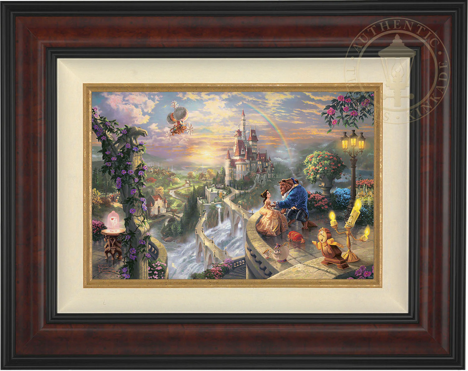Disney Beauty and the Beast Falling in Love - Jewel Edition Art - Image 4