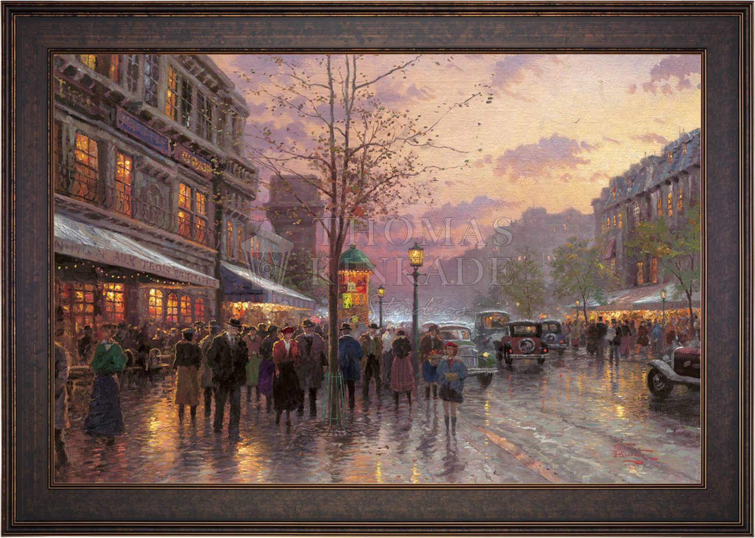 Boulevard Lights, Paris - Limited Edition Canvas - Image 13