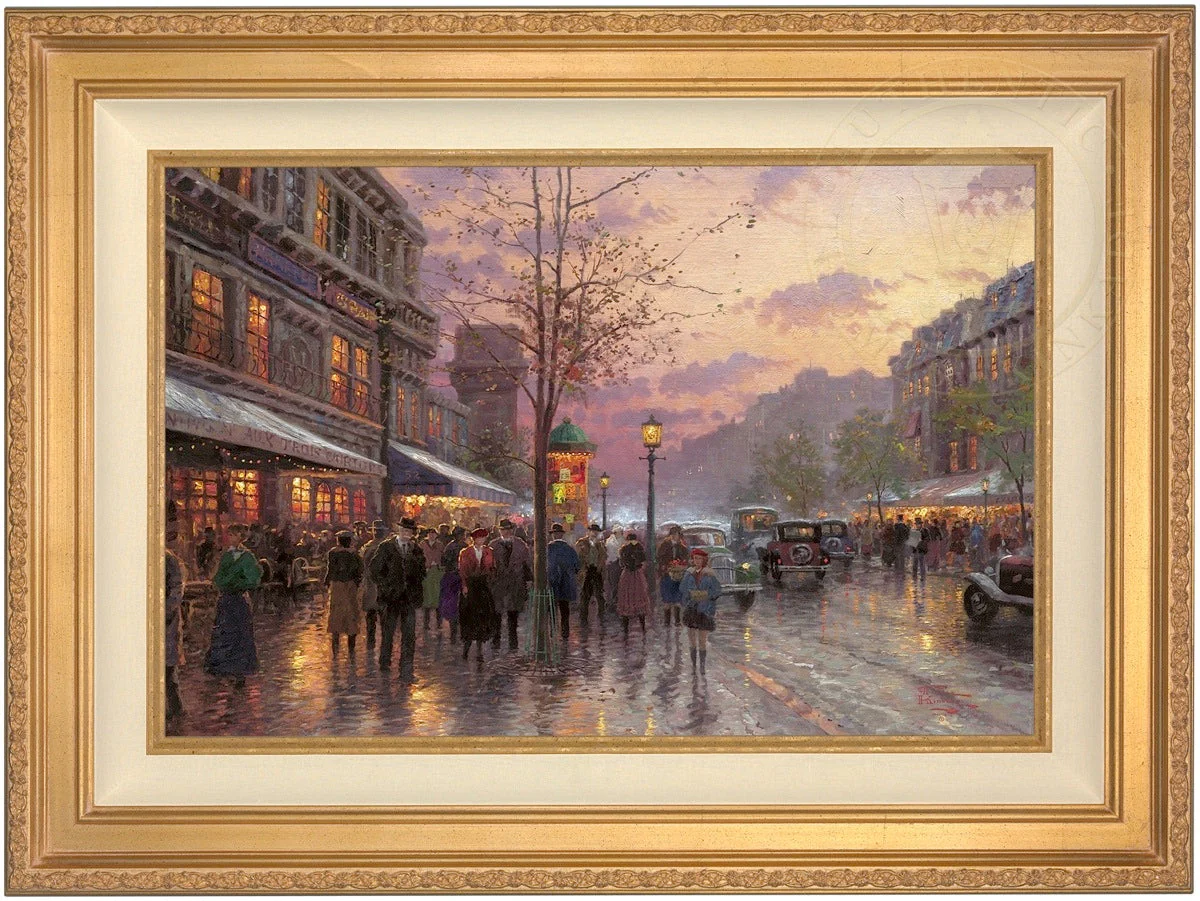 Boulevard Lights, Paris - Limited Edition Canvas - Image 2