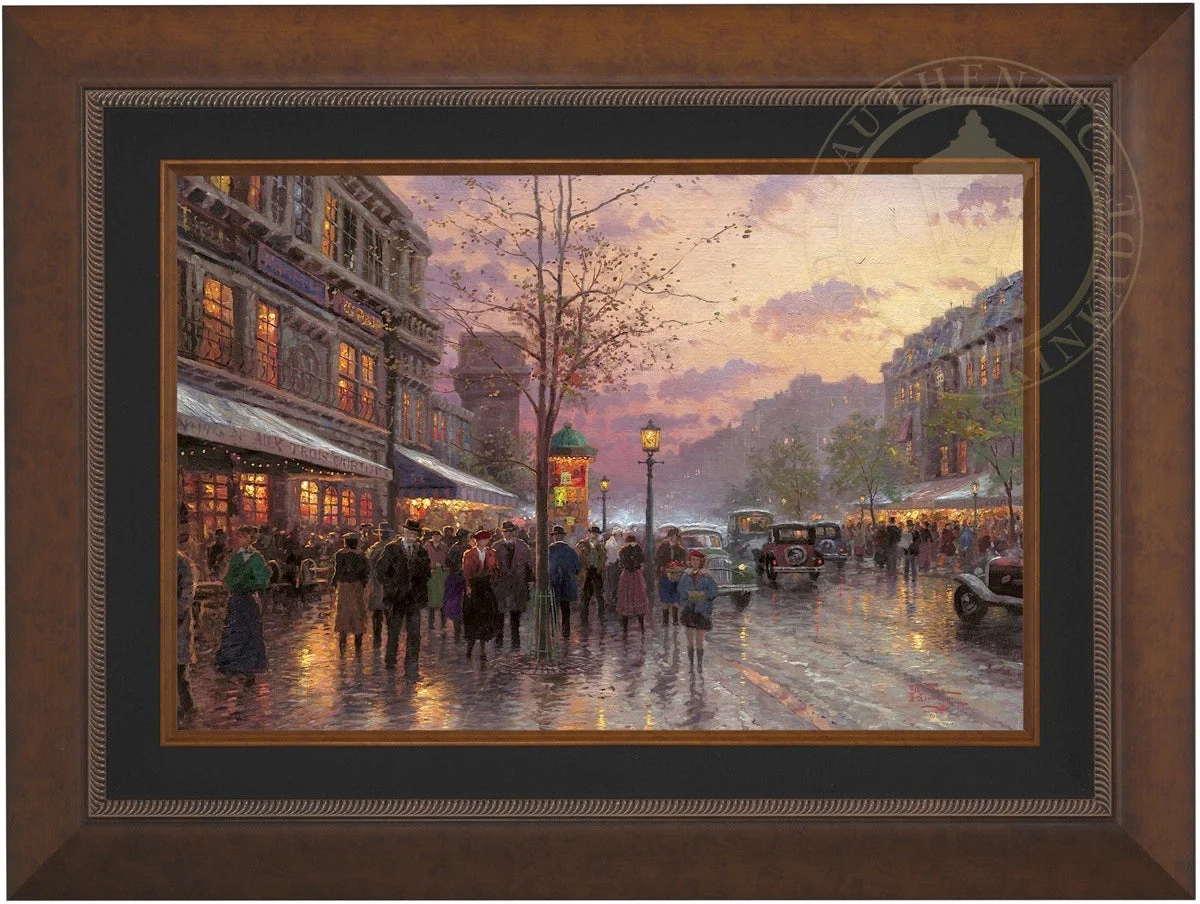 Boulevard Lights, Paris - Limited Edition Canvas - Image 3