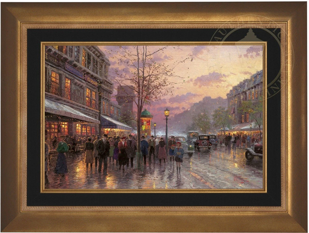 Boulevard Lights, Paris - Limited Edition Canvas - Image 4