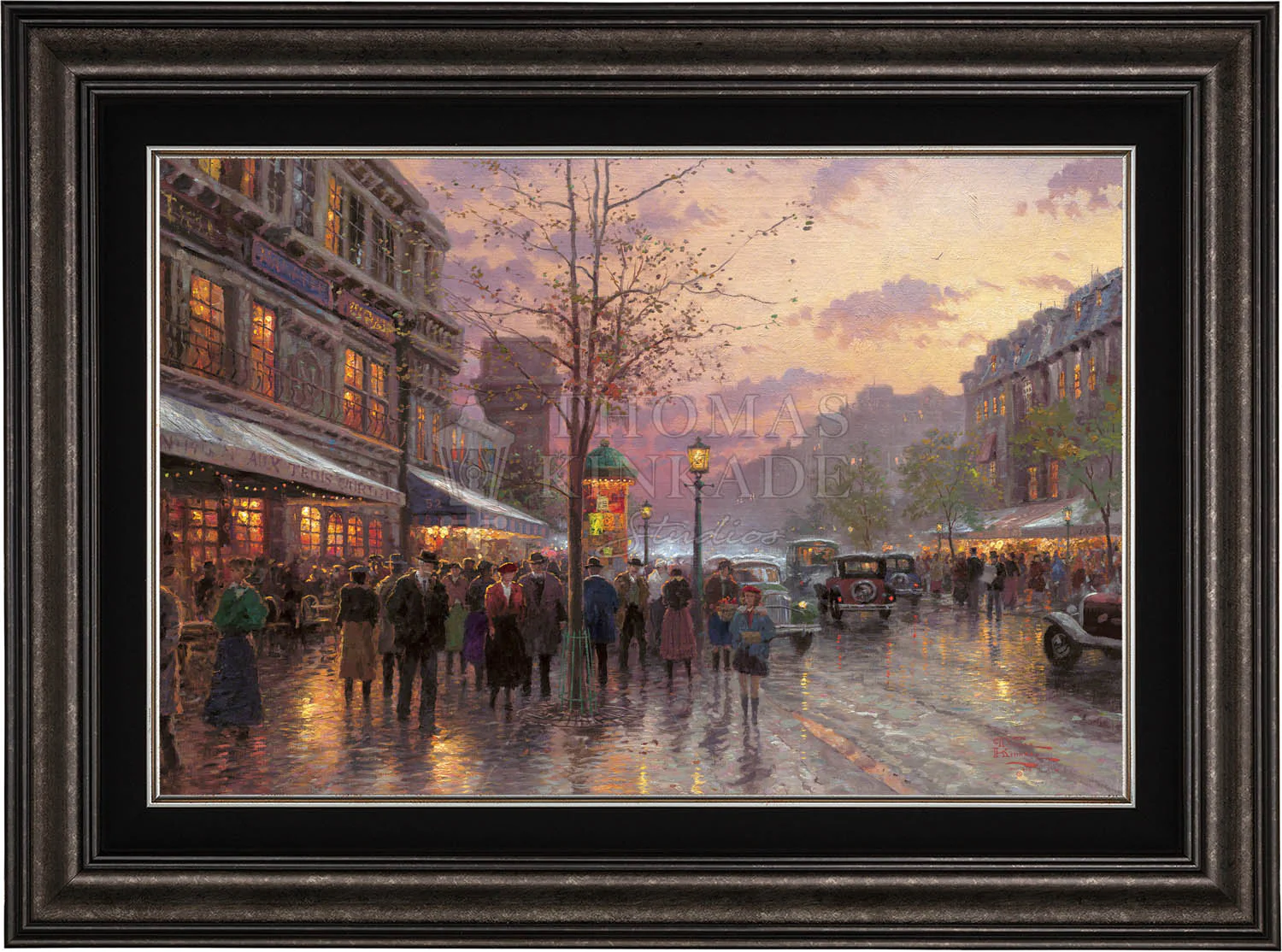 Boulevard Lights, Paris - Limited Edition Canvas - Image 9