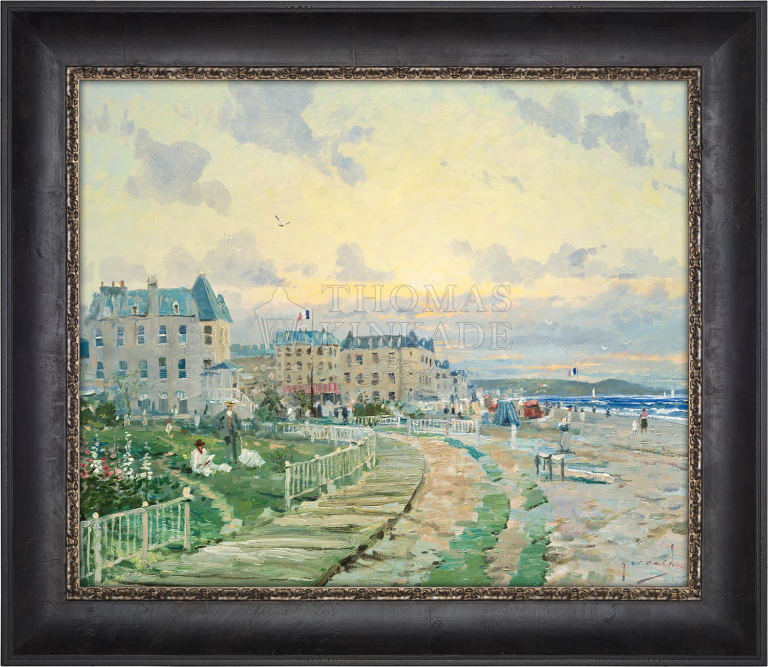 Boardwalk Flowers - Limited Edition Canvas - Image 5
