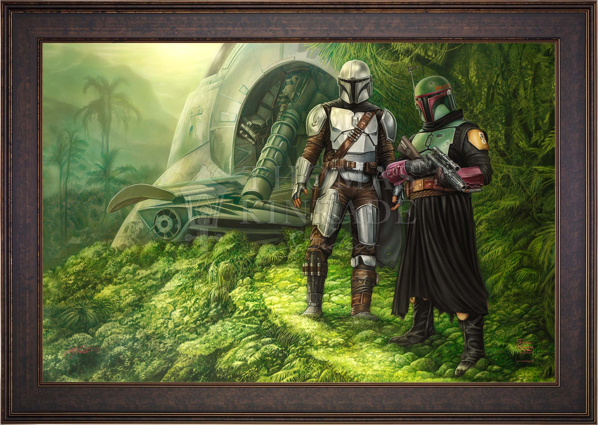The Mandalorian™ - Brothers in Arms - Limited Edition Canvas - Image 13