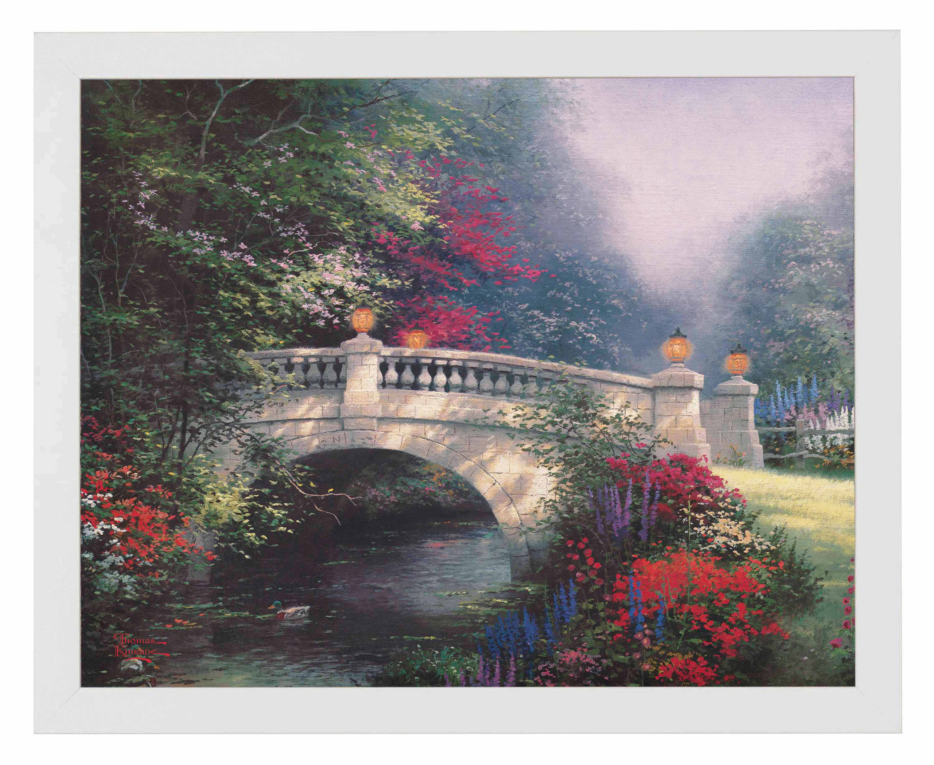 The Broadwater Bridge, Thomashire - Art Prints - Image 2