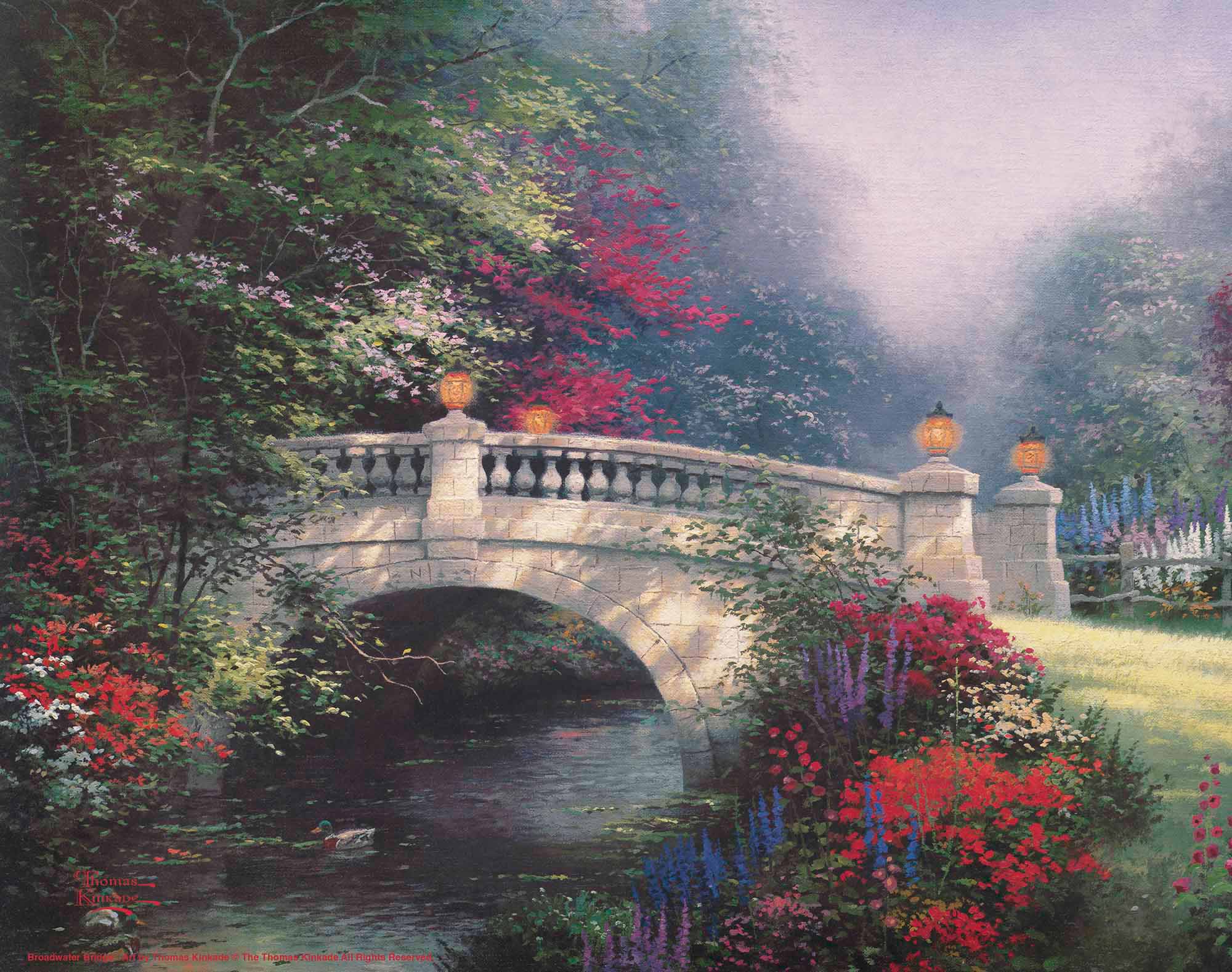 The Broadwater Bridge, Thomashire - Art Prints - Image 6