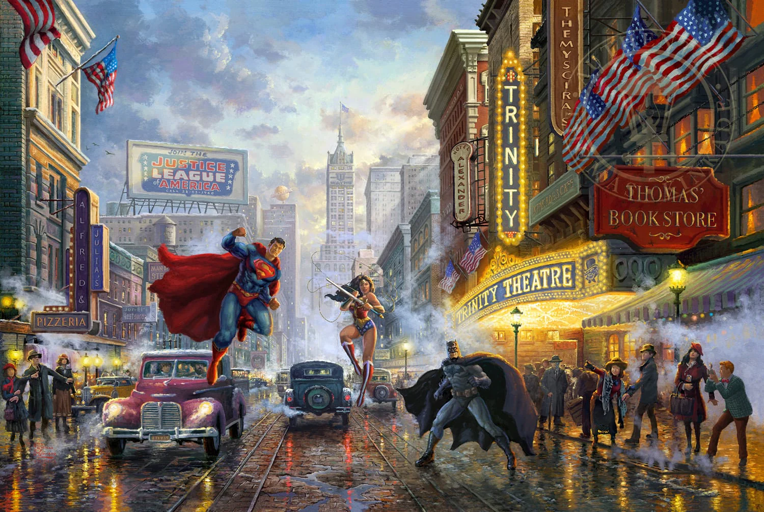 Batman™, Superman™, and Wonder Woman™: The Trinity I - Limited Edition Canvas - Image 17
