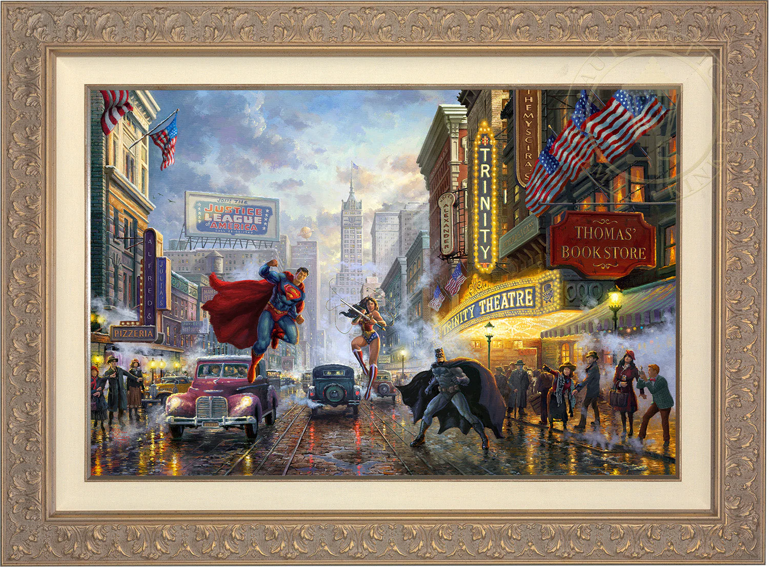 Batman™, Superman™, and Wonder Woman™: The Trinity I - Limited Edition Canvas - Image 7