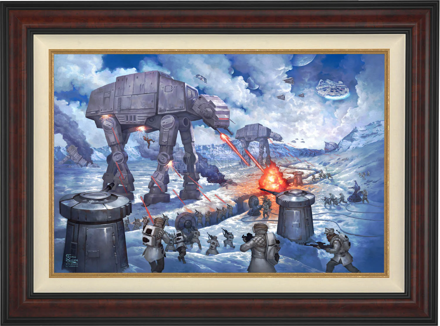 The Battle of Hoth™ - Limited Edition Canvas
