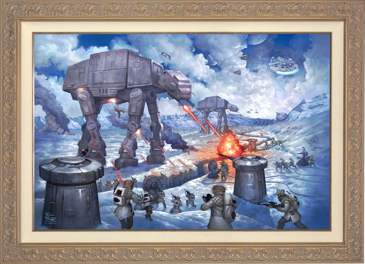 The Battle of Hoth™ - Limited Edition Canvas - Image 7