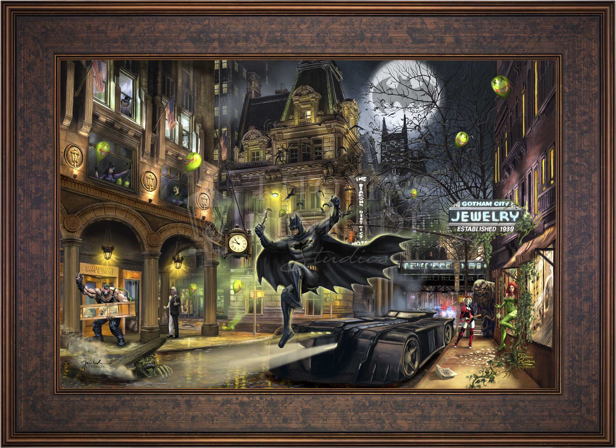 Batman™ Gotham City™ - Limited Edition Canvas - Image 13
