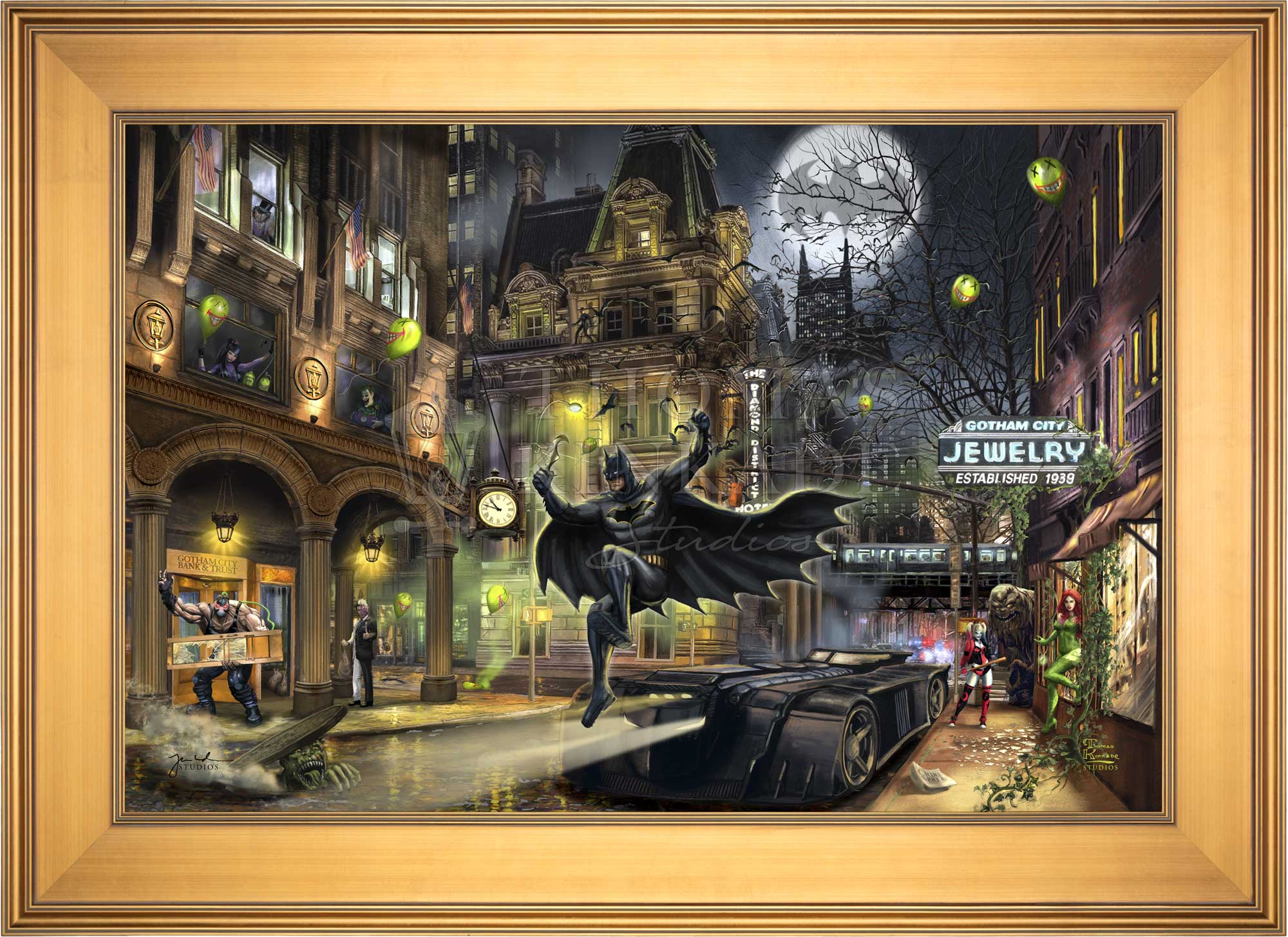 Batman™ Gotham City™ - Limited Edition Canvas - Image 15