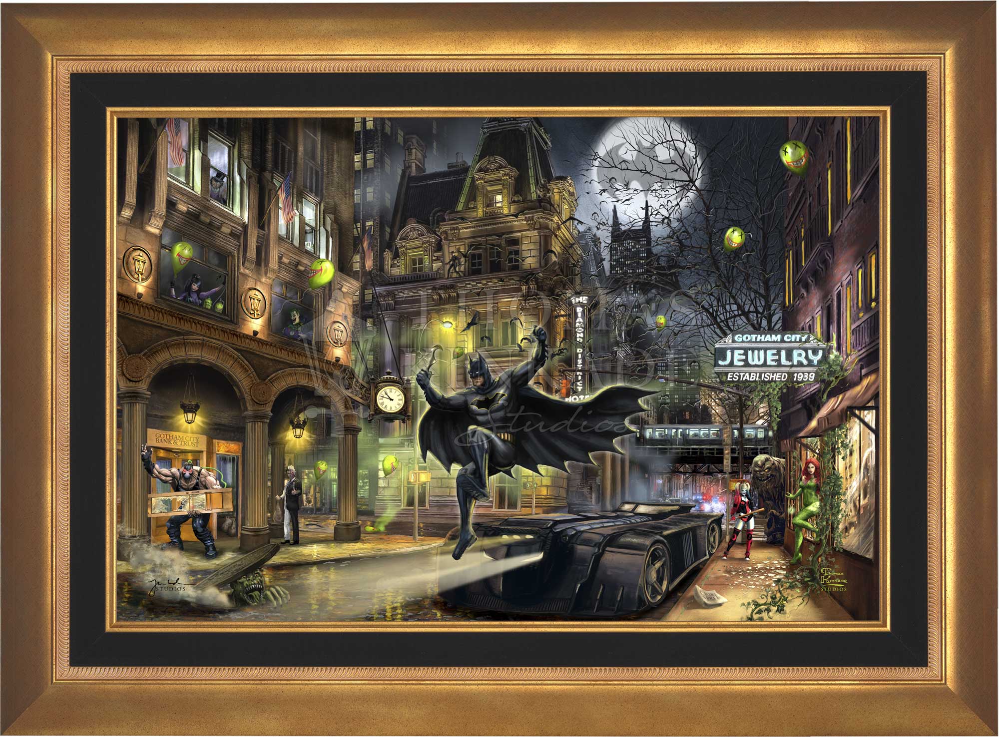 Batman™ Gotham City™ - Limited Edition Canvas - Image 4