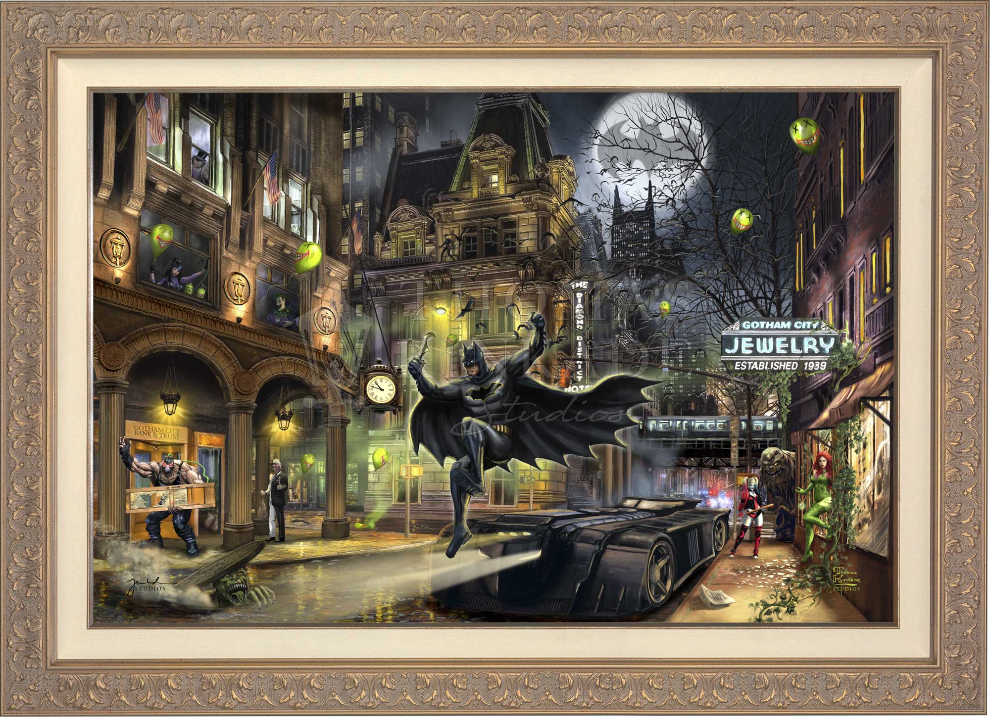 Batman™ Gotham City™ - Limited Edition Canvas - Image 8