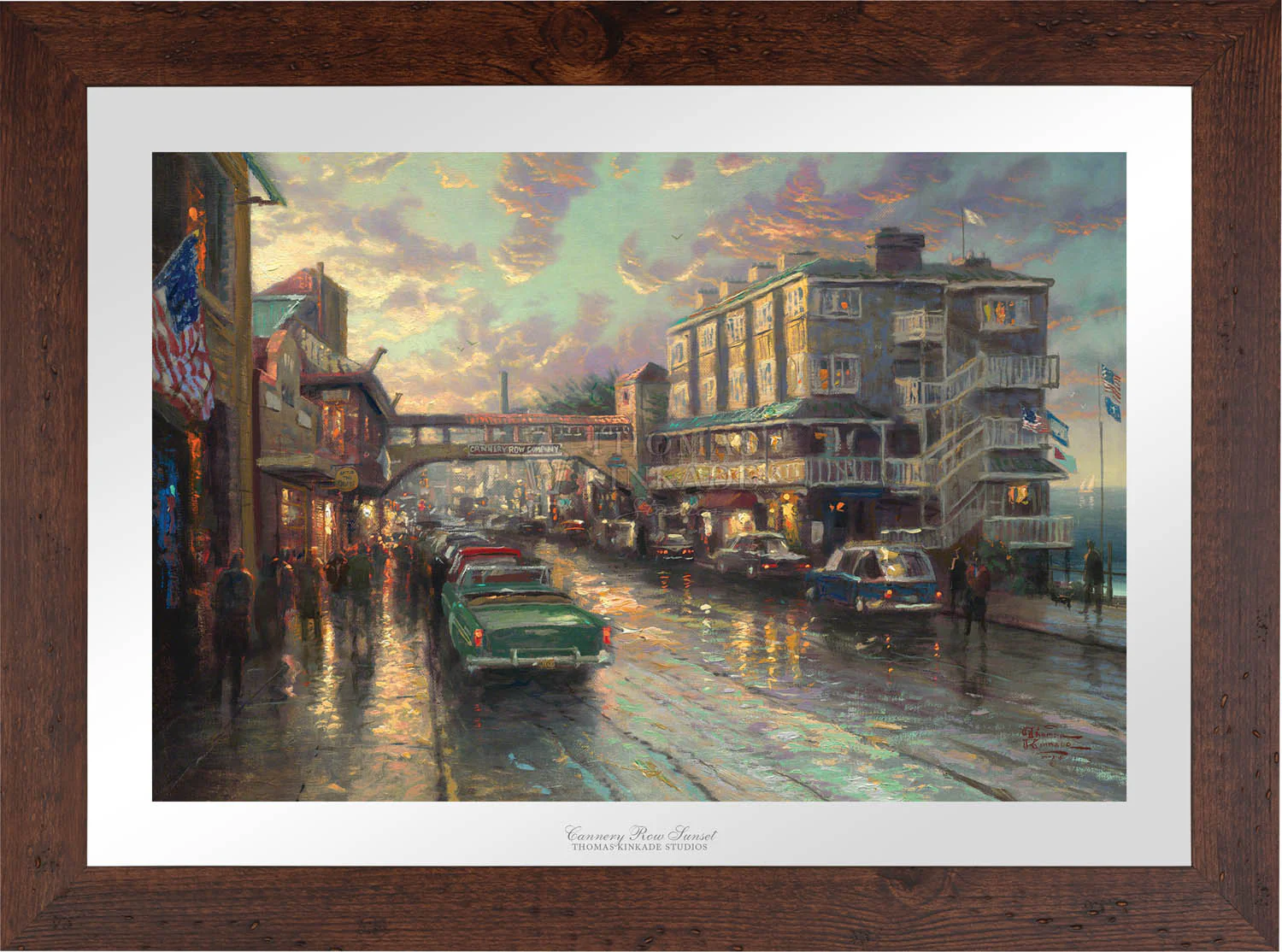 Cannery Row Sunset - Limited Edition Paper