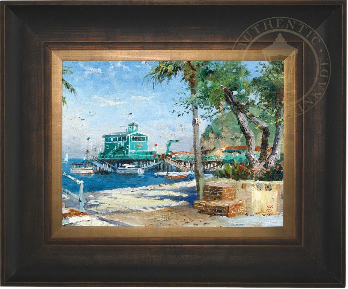 Catalina, Rosies on the Pier - Limited Edition Canvas - Image 11