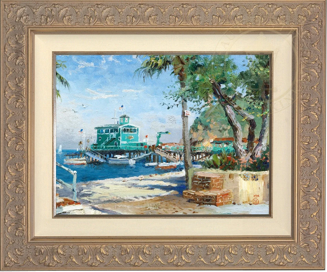 Catalina, Rosies on the Pier - Limited Edition Canvas - Image 7