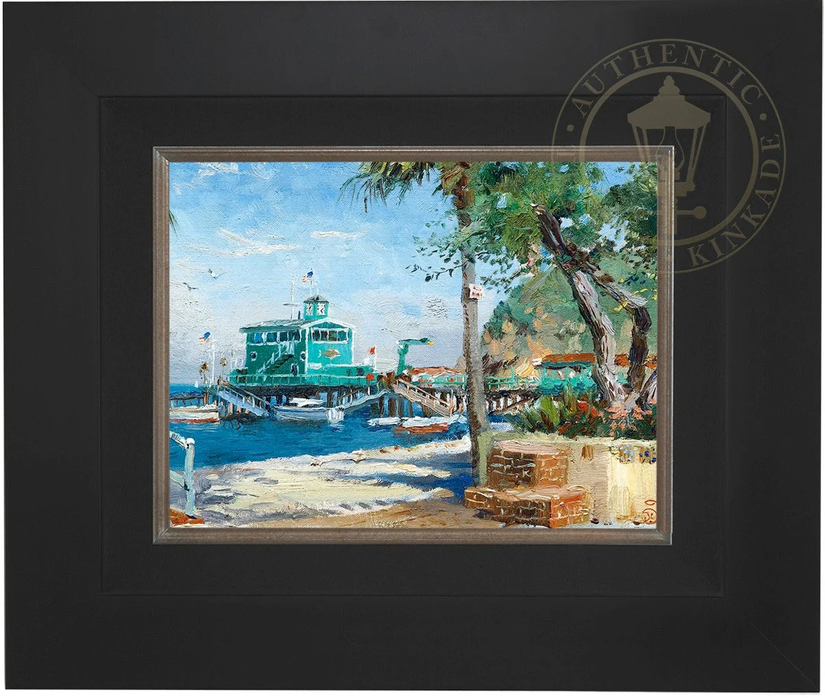 Catalina, Rosies on the Pier - Limited Edition Canvas - Image 8