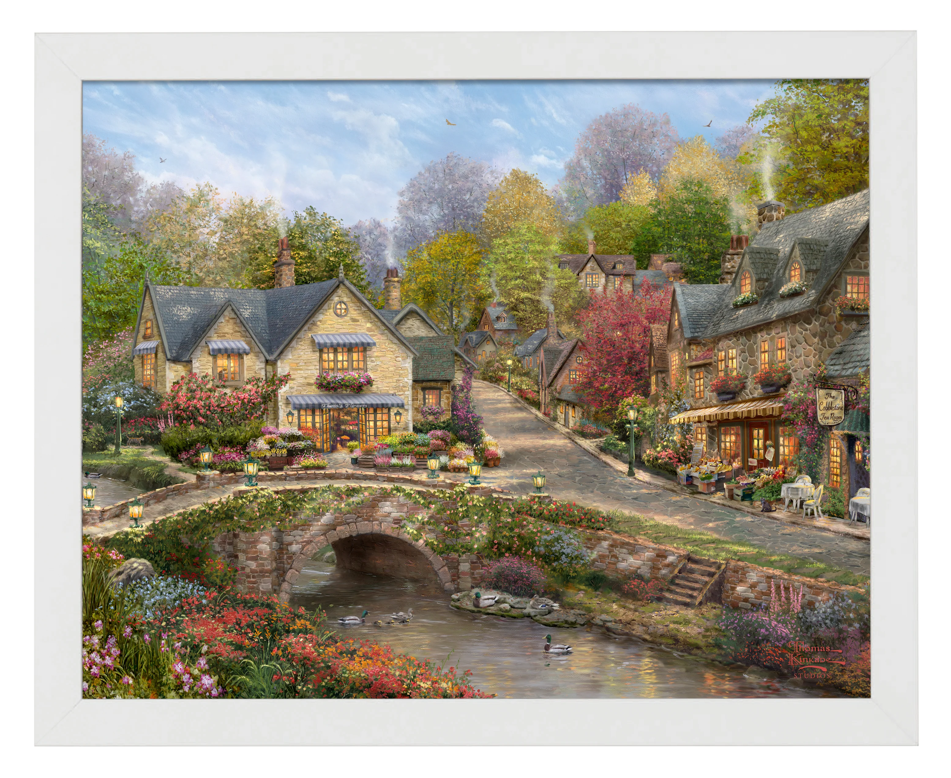 Summer in Cobblestone Village - Art Prints - Image 5