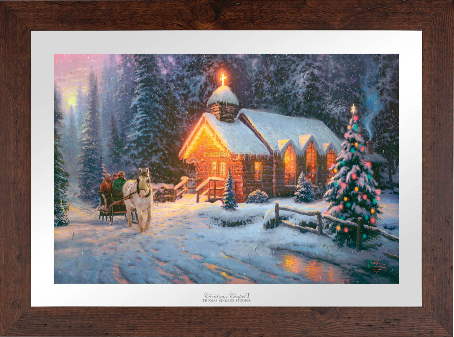 Christmas Chapel I - Limited Edition Paper