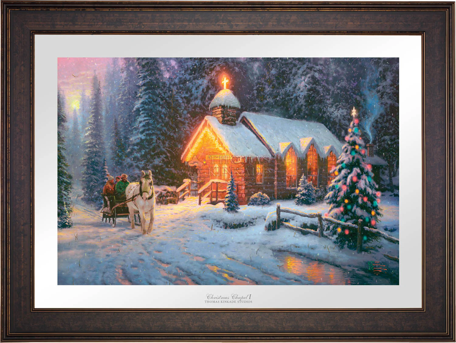 Christmas Chapel I - Limited Edition Paper - Image 2