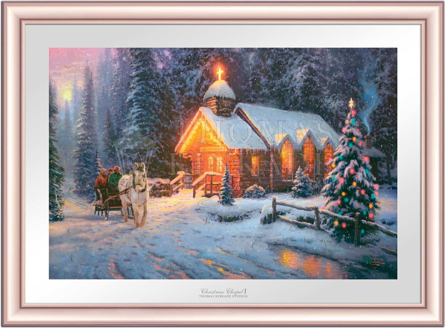 Christmas Chapel I - Limited Edition Paper - Image 4