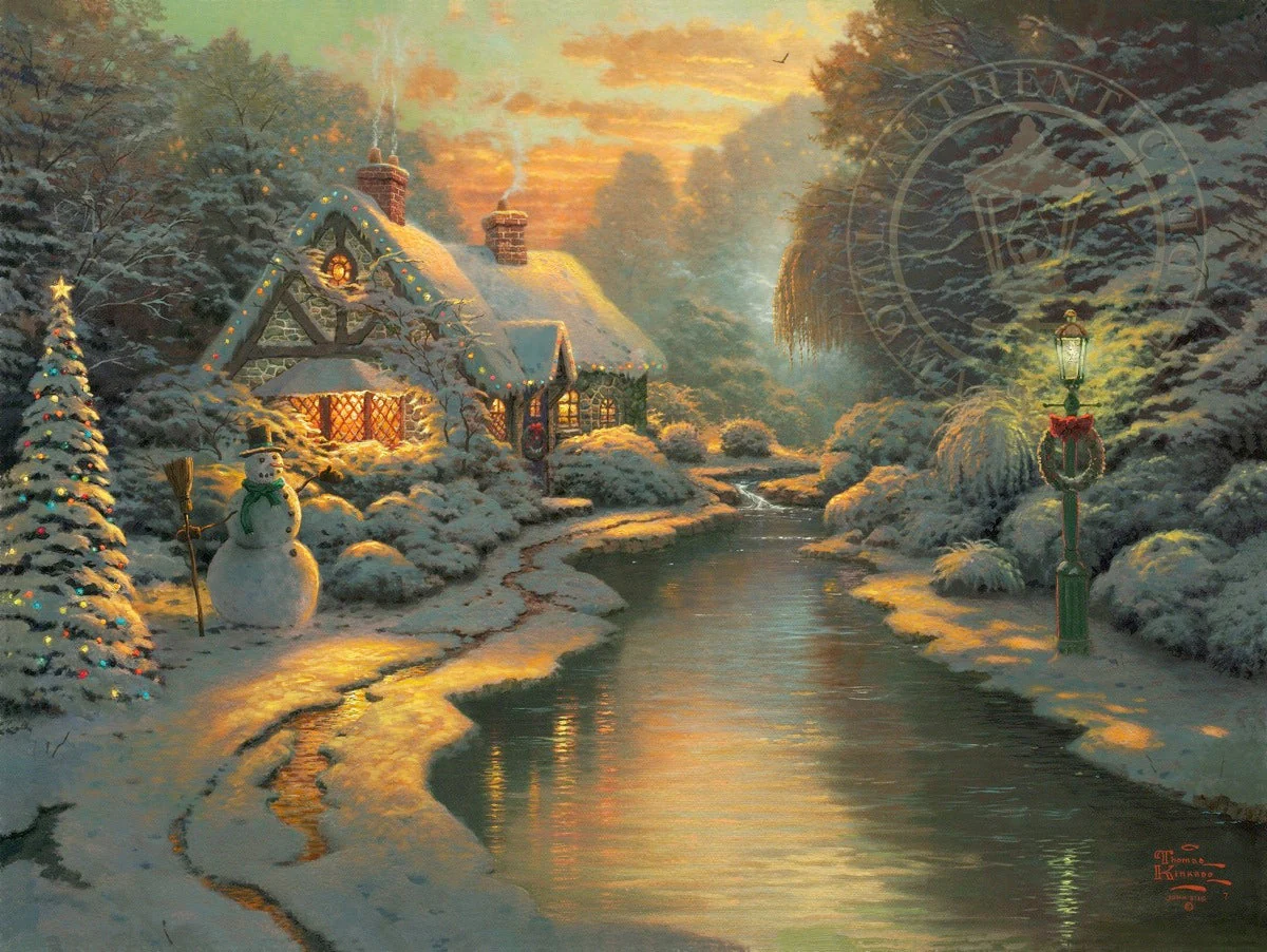 Christmas Evening - Limited Edition Canvas - Image 17