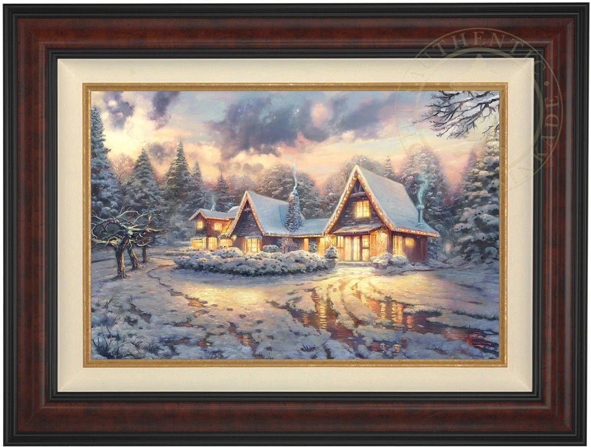 Christmas Lodge - Limited Edition Canvas