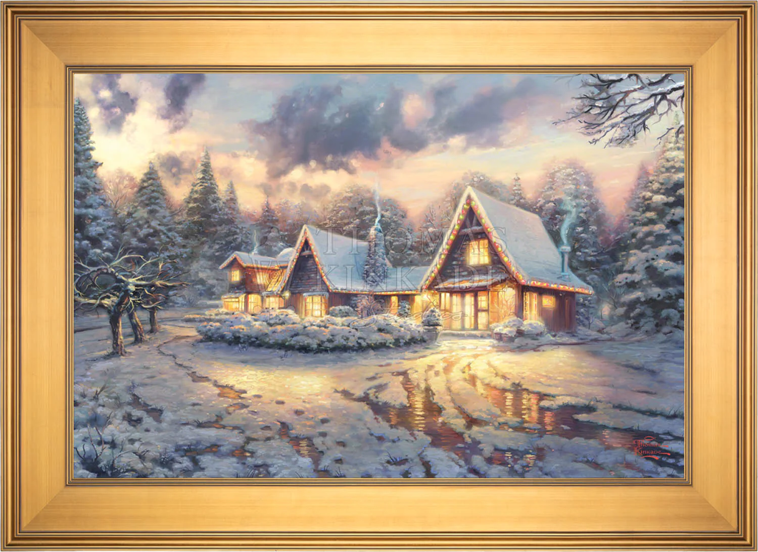 Christmas Lodge - Limited Edition Canvas - Image 14