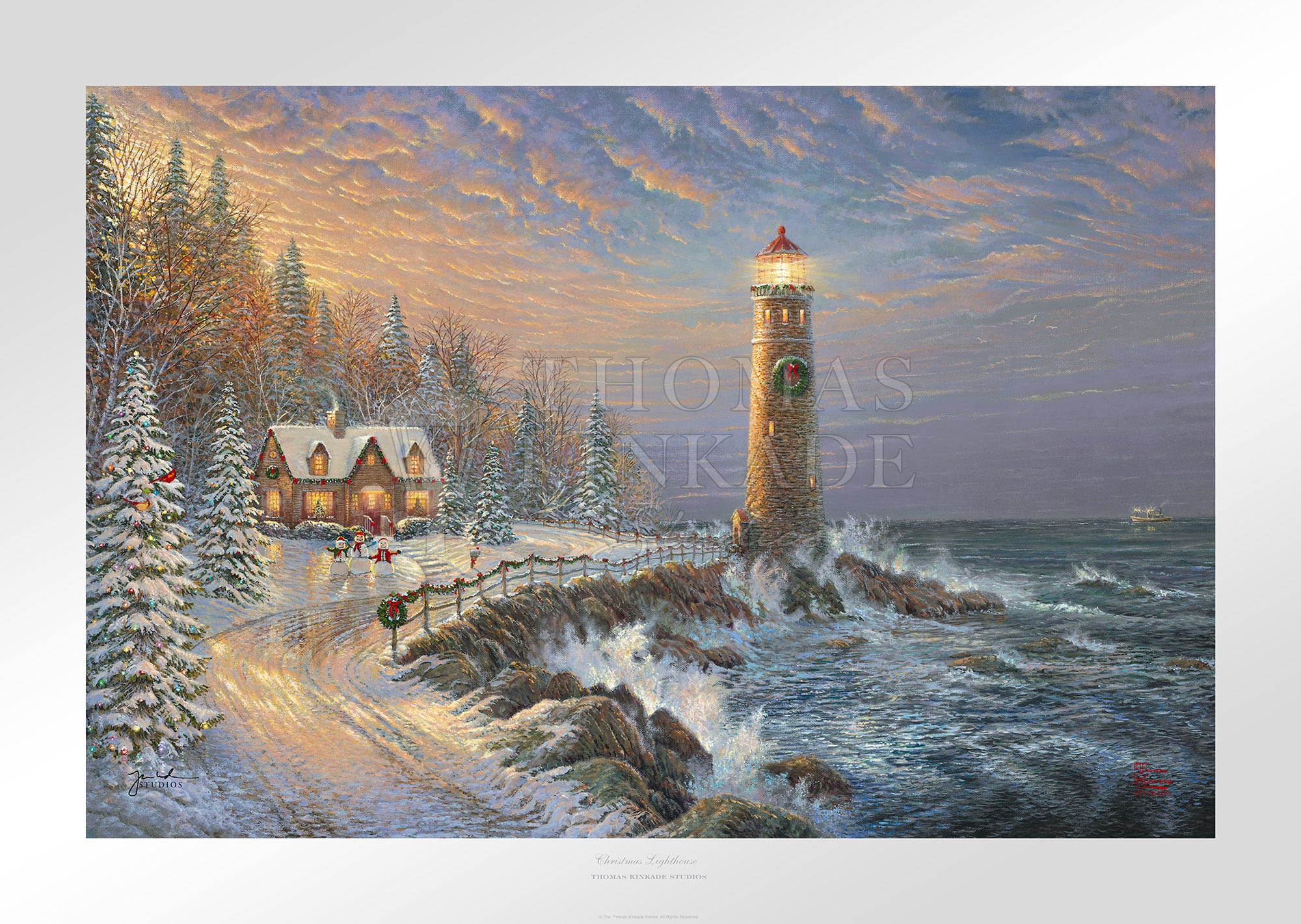 Christmas Lighthouse - Limited Edition Paper - Image 7