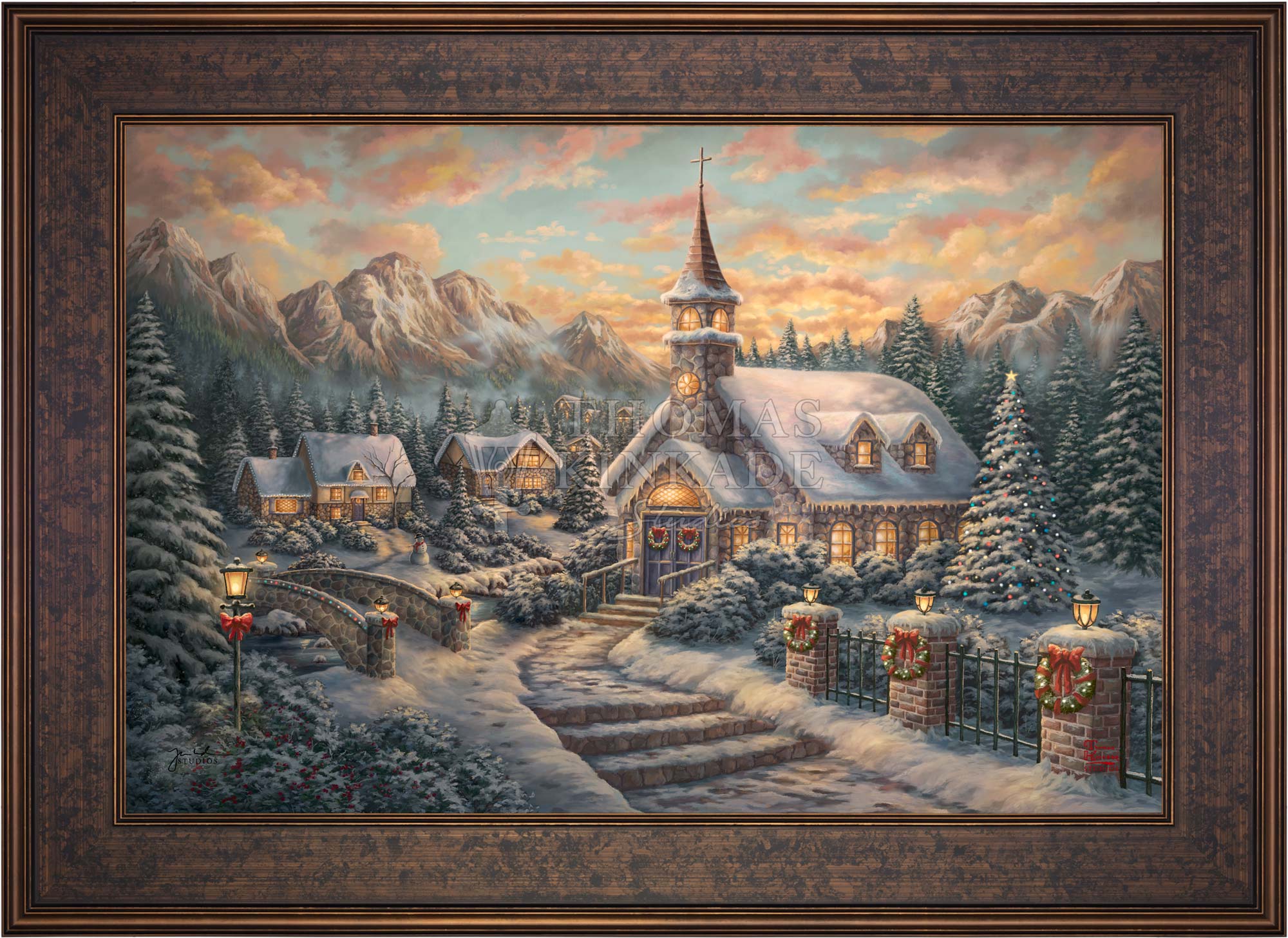 Christmas Service - Limited Edition Canvas - Image 15
