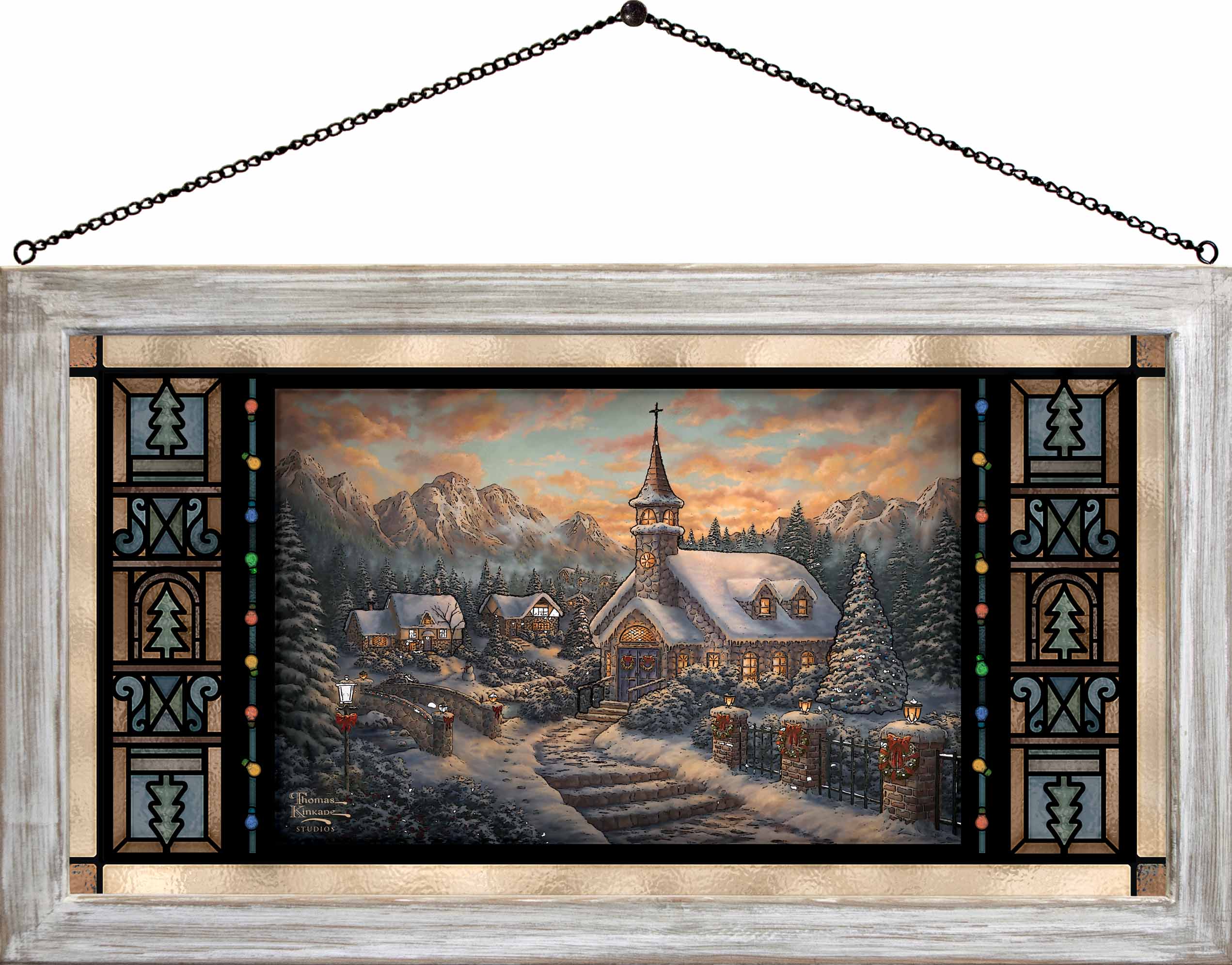 Christmas Service - Stained Glass Art