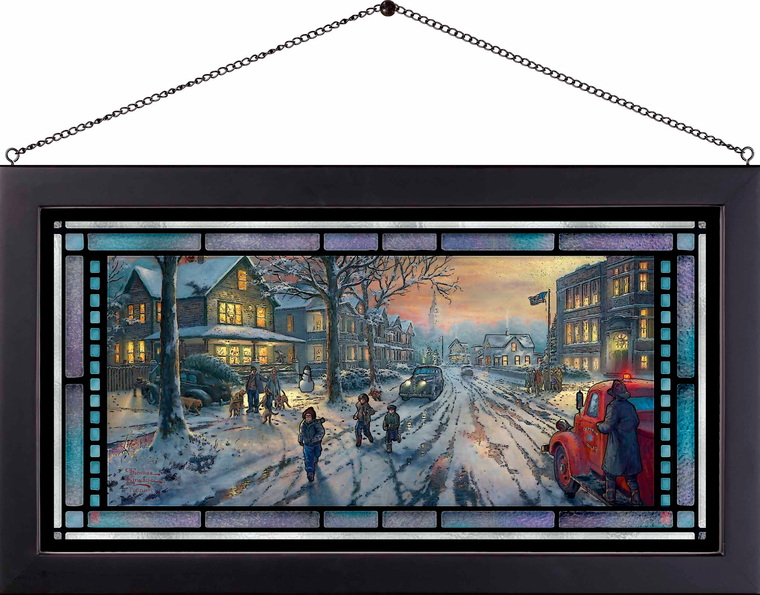 A Christmas Story - Stained Glass Art - Image 7