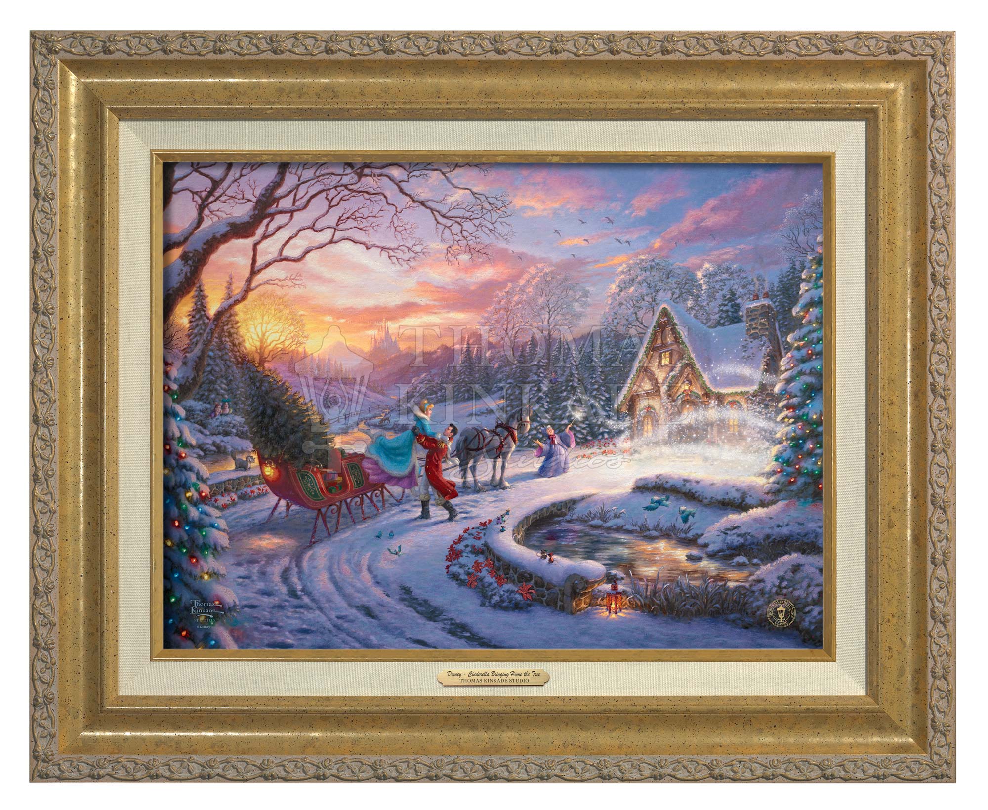 Disney Cinderella Bringing Home the Tree - Canvas Classics - Image 2